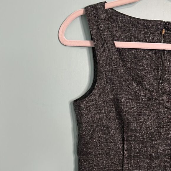 Theory Scoop Neck Wool Blend Mini Dress - Picture 4 of 9